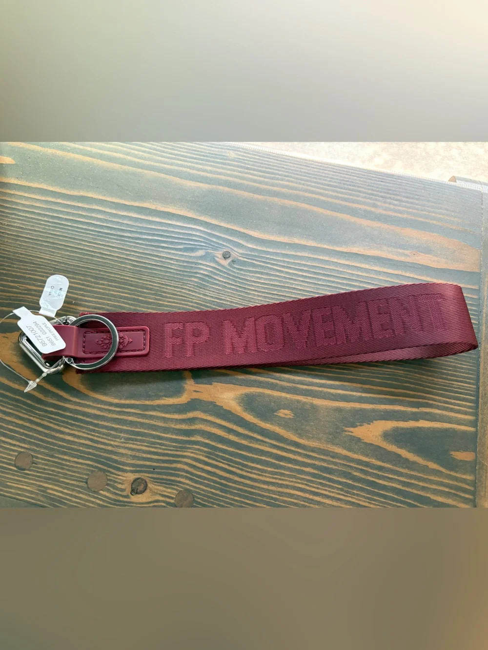FP Movement There It Is Keychain🔥 Burgundy- New with tags🔥